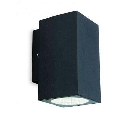 Firstlight Dino Contemporary Led Outdoor Single Wall Light In Graphite