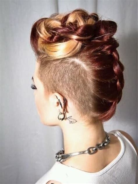 7 Long Mohawk Hairstyles For Glam Girl Look 2024 Trends