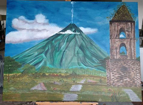 Mount Mayon By Moonxbunneh On Deviantart