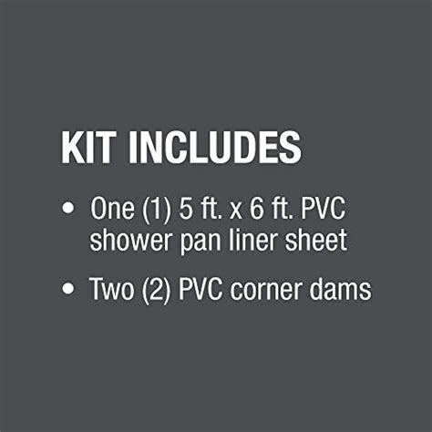 Oatey Pvc Shower Pan Liner Kit Pricepulse