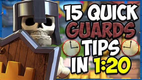 15 Quick Tips About Guards🛡️ Clash Royale Youtube