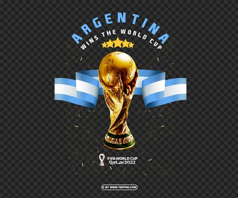 Free Download Hd Png Hd Argentina Win The Trophy World Cup Png Image Id Toppng