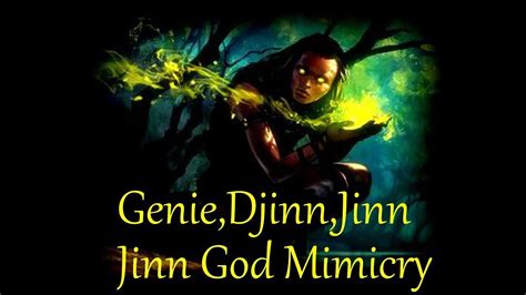 Genie Djinn Jinn God Mimicry Transcendent Jinn Ultimate Genie Jinn