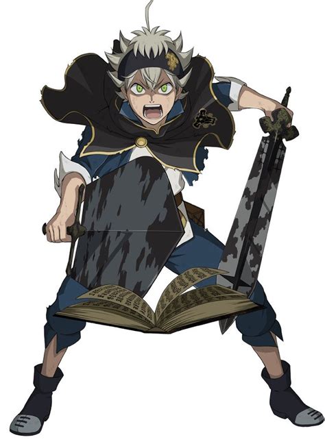 Asta Two Swords Black Clover Manga Black Clover Anime Clover
