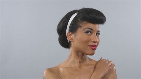1950s Hair Makeup Blackwomen Style Fashion Hairstyle Y2u