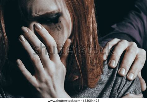 Crying Girl Being Comforted By Someone Stock Photo 683054425 Shutterstock