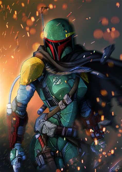 Pin By Shelley Williams On Female Boba Fett Star Wars Pictures Star Wars Artwork Star Wars