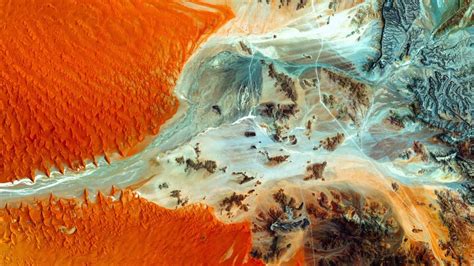 Namib Desert From Above Backiee