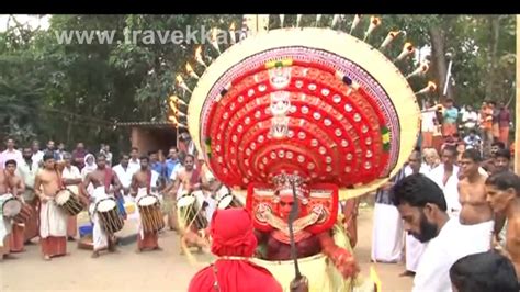 Puthiya Bhagavathy Theyyam Travel Kannur Kerala Videos Youtube