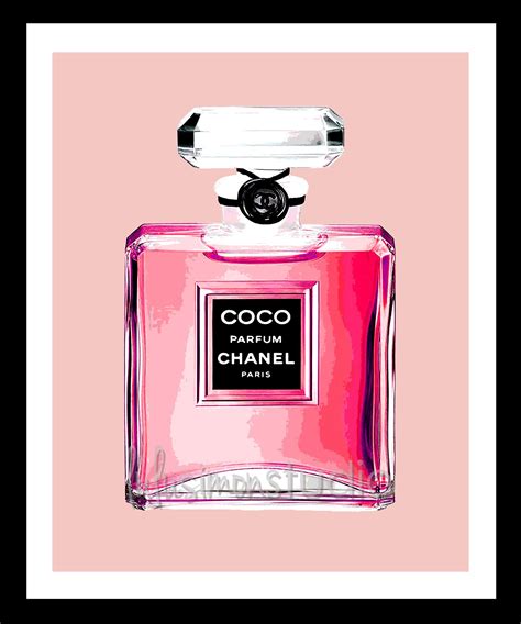 Chanel Perfume Bottle Drawing | Free download on ClipArtMag