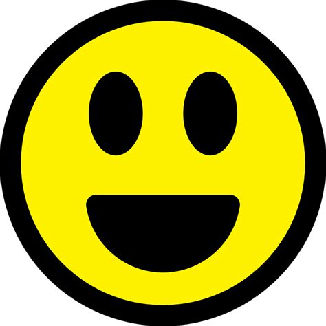 웃는 이모티콘 행복하다 Pixabay의 무료 벡터 그래픽 Pixabay