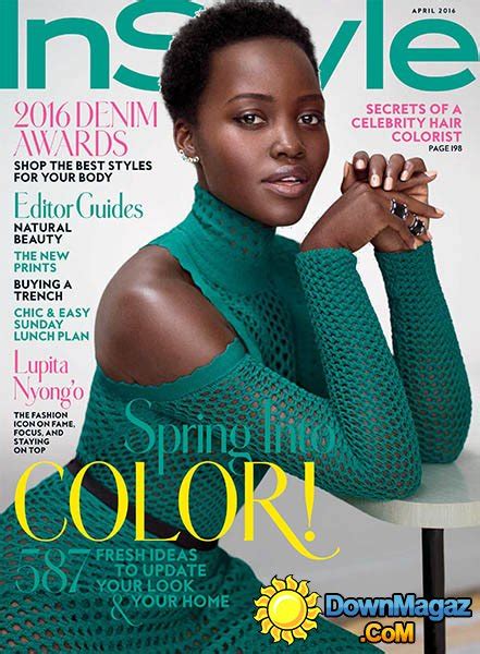 Instyle Usa April 2016 Download Pdf Magazines Magazines Commumity