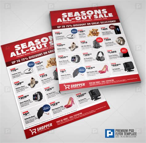 Product Promotional Sale Flyer Psdpixel