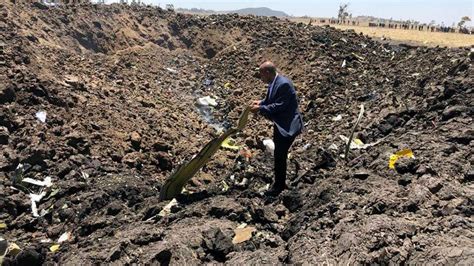 Aftermath Of Deadly Ethiopian Airlines Plane Crash Video