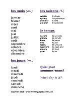 5 Best Images of French Words Printable - Printable French ...