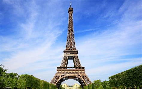 에펠 탑 파리 프랑스 푸른 하늘 배경 화면 2560x1600 배경 화면 다운로드