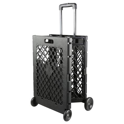 Olympia Tools Pack N Roll Portable Folding Mesh Rolling Storage Cart