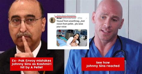 Johnny Sins Reacts To Ex Pak Envoy Abdul Basit For Acknowledging Him As