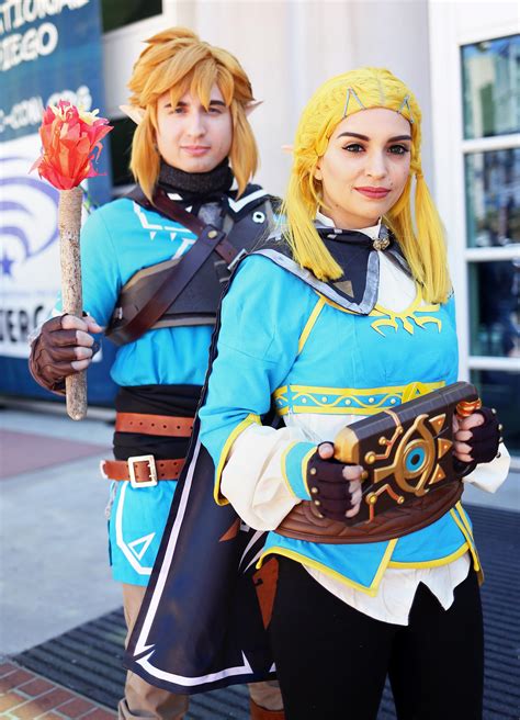 Awesome Zelda And Link Botw 2 Cosplays I Saw At Comic Con This Weekend
