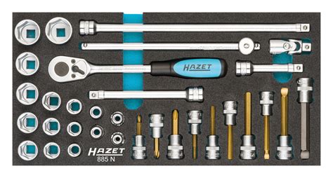 Hazet Steckschlüssel Garnitur 3 8 32tlg 885N 885N