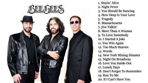 There aren't many groups who had such a big songs to hits ratio than the gibb brothers. Top 20 songs of Bee Gees - Bee Gees Collection new song ...