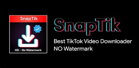 SnapTik Video Downloader For TikTok No Watermark For PC How To Install On Windows PC Mac