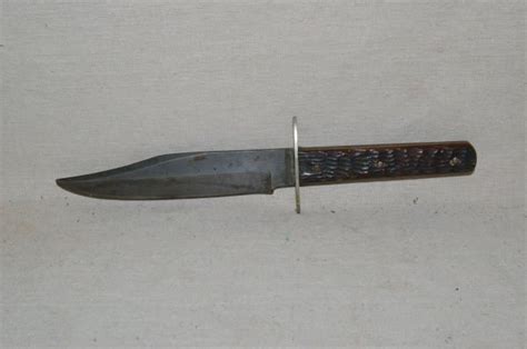 1142 Wade And Butcher Bowie Knife Sheffield England Lot 1142