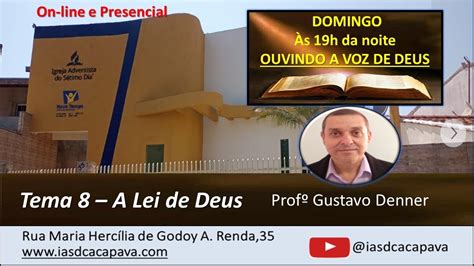 Ouvindo A Voz De Deus Iasd Cpv Mª Elmira Domingo 04062023