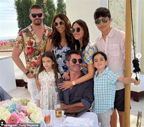 Simon Cowell Celebrates Easter With Girlfriend Lauren Silverman And Ex