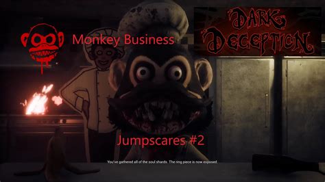 Dark Deception All Jumpscares Monkey Business Youtube