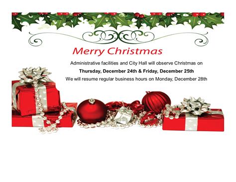 Christmas 2020 Holiday Closure Bessemer City Nc