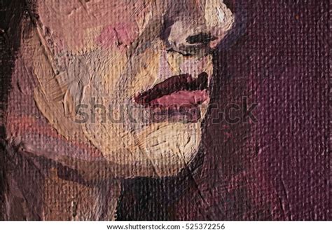 Portrait Naked Woman Fragment Stock Illustration Shutterstock