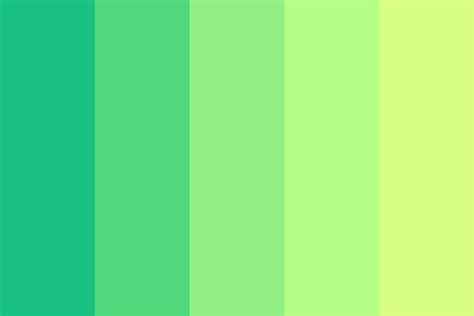Lovely Greens Color Palette