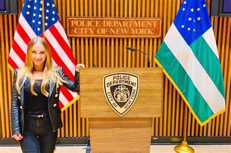 Porn Star Annina Ucatis Gets Private Tour Of Nypd Hq