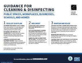 The cdc previously recommended that anyone who was exposed to the coronavirus quarantine for 14 days. Reopening Guidance for Cleaning and Disinfecting Public ...