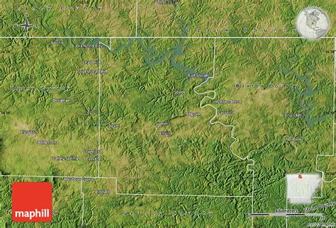 Satellite Map Of Marion County
