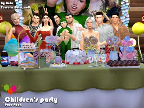 Sims 4 Birthday Balloons Cc Giratan