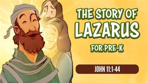Jesus Raises Lazarus From The Dead Preschool Bible Story John 111