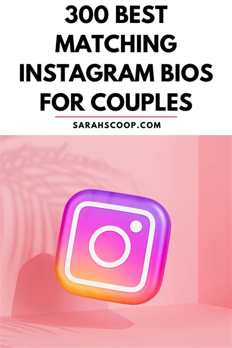 300 Best Matching Instagram Bios For Couples Sarah Scoop