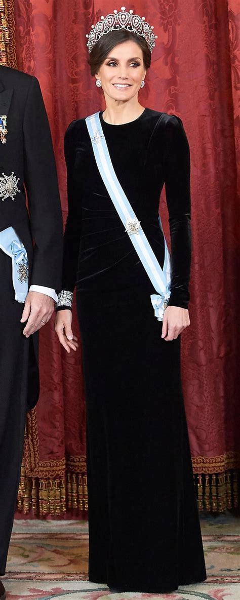 Queen Letizia Revives British Royal Wedding Gown For Peru Gala Dinner