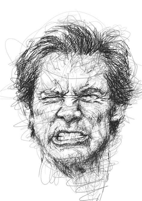 2,000+ vectors, stock photos & psd files. Portraits of Jim Carrey in the Scribble-Style Technique ...