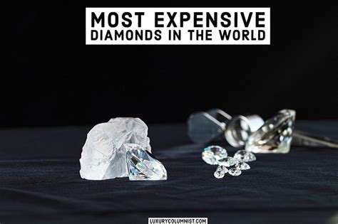 Top Most Expensive Diamonds In The World See Pics