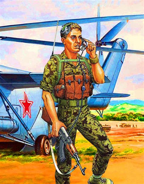 Soviet Radio Operator Soviet Army Soviet Union Military Art Military