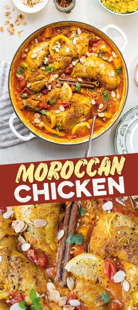 This Moroccan Chicken Tagine Is Packed With Flavour Deliciously Tender