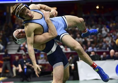 Ncaa Wrestling Championships Penn State 5 For 5 In Semifinals