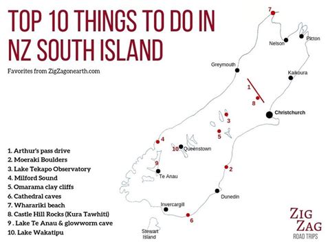 25 Best Things To Do In South Island New Zealand Nz South Island