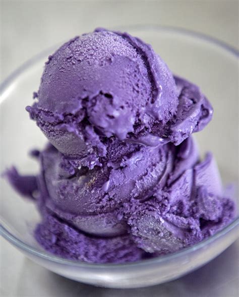 Ube The Art Of Making Purple Ice Cream From Potatoes Only In The Philippines Atmosphere