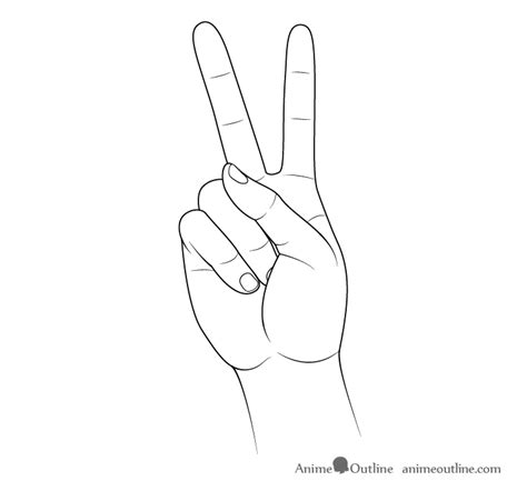 Share More Than 81 Anime Peace Sign Hand Vn