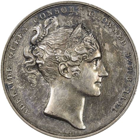 Great Britain William Iv 1830 1837 Ar Medal 1804g 1831 Ef