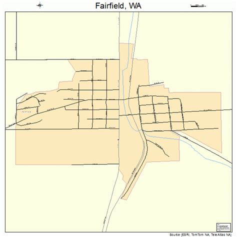 Fairfield Washington Street Map 5322990